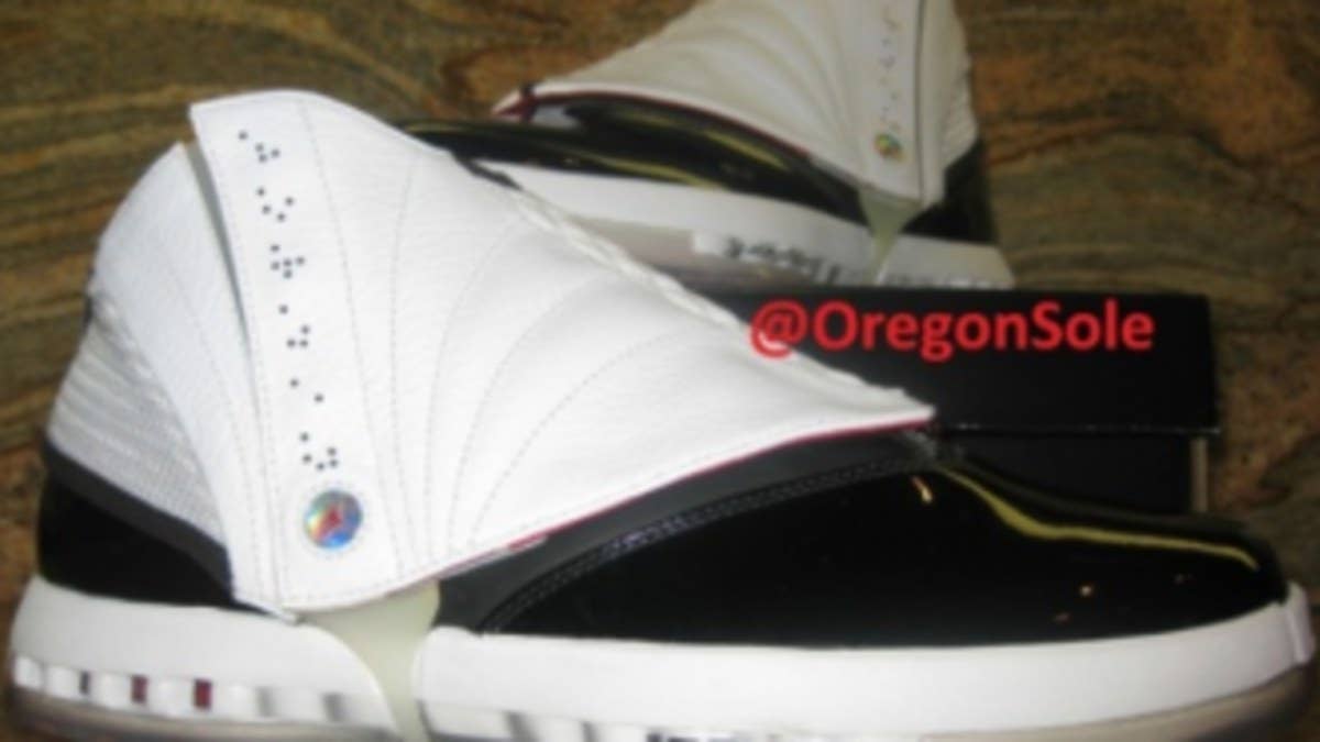 Another unreleased Air Jordan XVI sample has made its way onto the auction block.