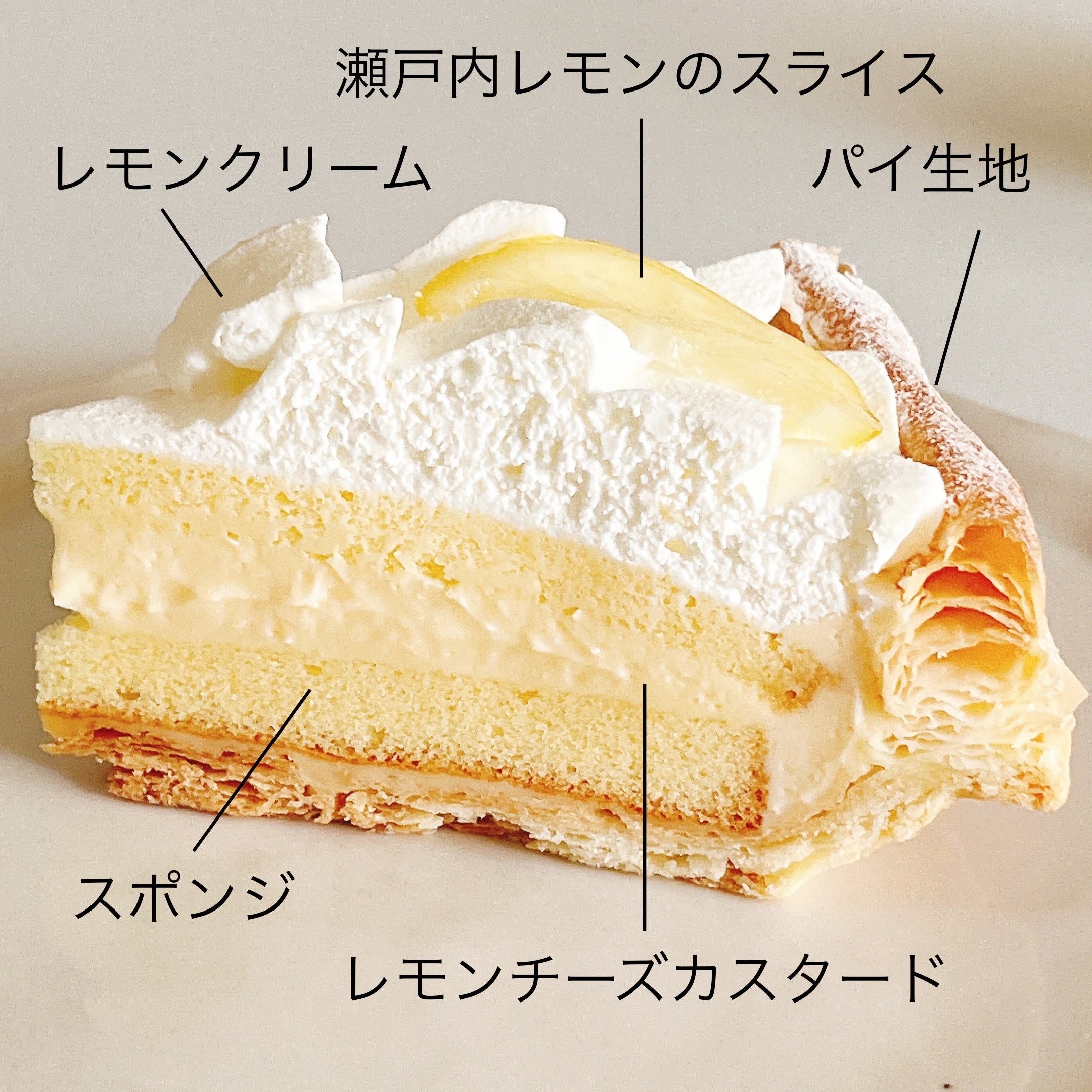 コージーコーナーの季節限定スイーツ「瀬戸内レモンのパイ」