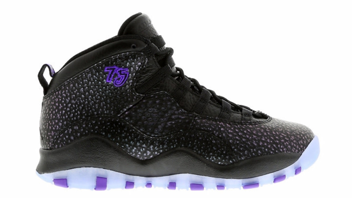 Jordan 10 shop black and purple