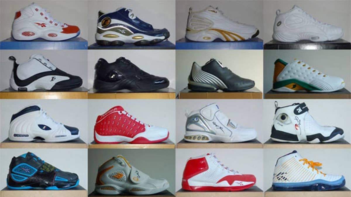 In honor of his Hall of Fame selection, take a look back at the history of A.I.'s signature line.