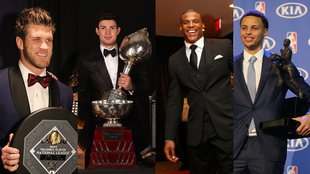 Under Armour has four MVPs: Cam Newton, Steph Curry, Bryce