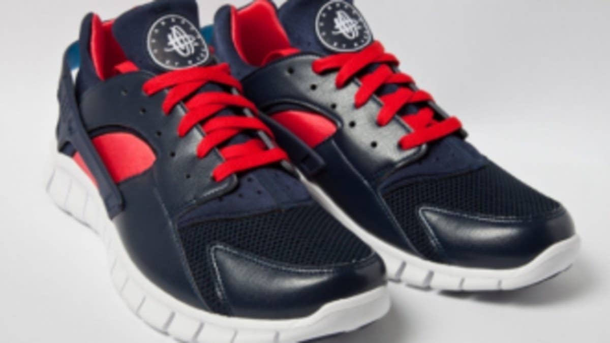The World Series champion St. Louis Cardinals serve as the inspiration for this latest colorway of the Nike Huarache Free 2012