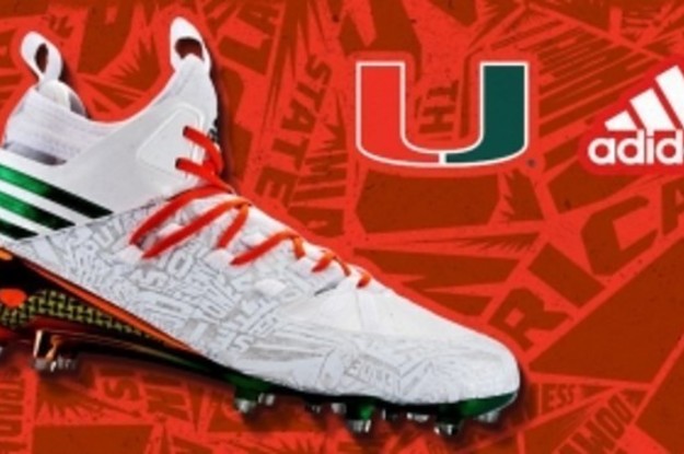 miami hurricanes cleats