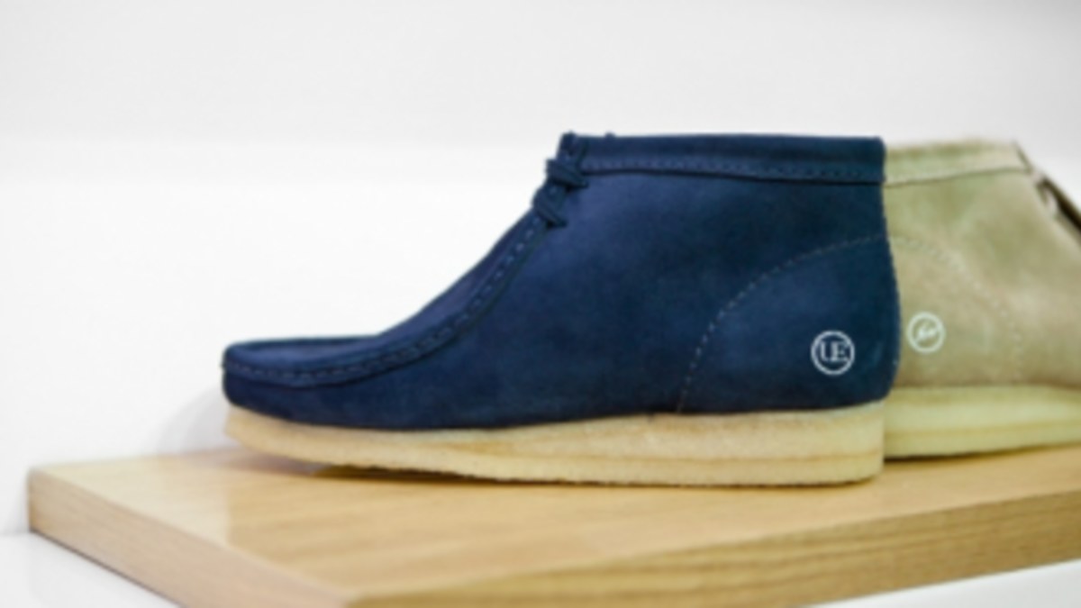 uniform experiment x Clarks Wallabee - Spring/Summer 2012