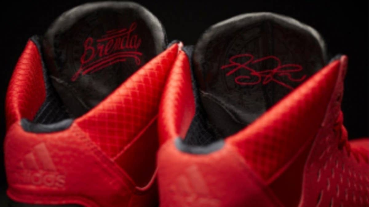 The "Brenda" adidas Rose 3 pays homage to the most important person in Derrick's life, his mother Brenda Rose.
