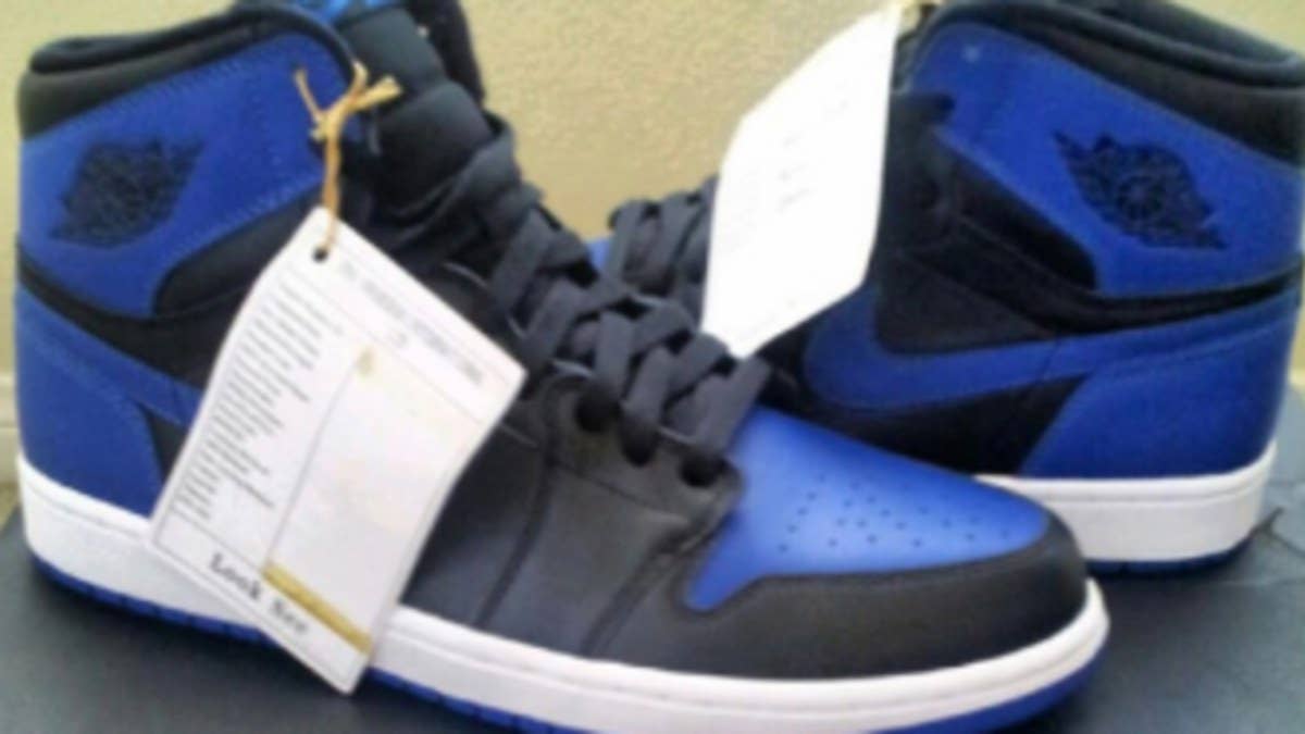 As reported earlier this summer, next spring will see the return of the iconic Black/Varsity Royal Air Jordan I in original form.  