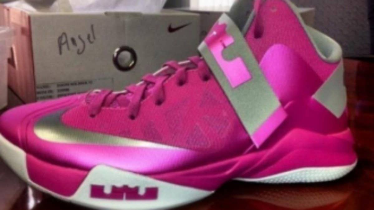 As expected, this year's Zoom Soldier VI will be released shortly in the familiar Kay Yow "Think Pink" color scheme.  