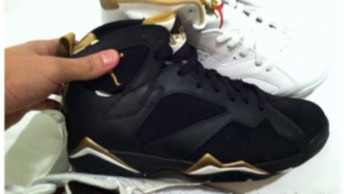 First Look // Air Jordan Retro 6 & 7 - Gold Medal Pack | Complex