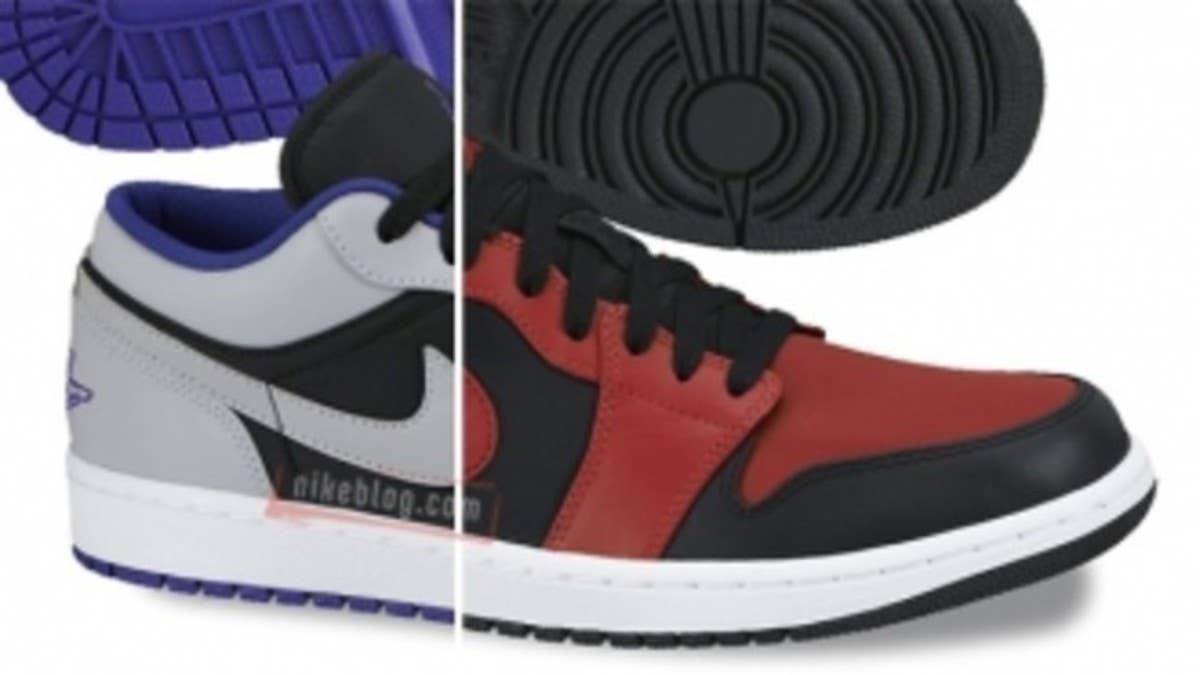 The popular Air Jordan 1 Retro Low will return next year in several colorways, including these two never before seen looks by JB.