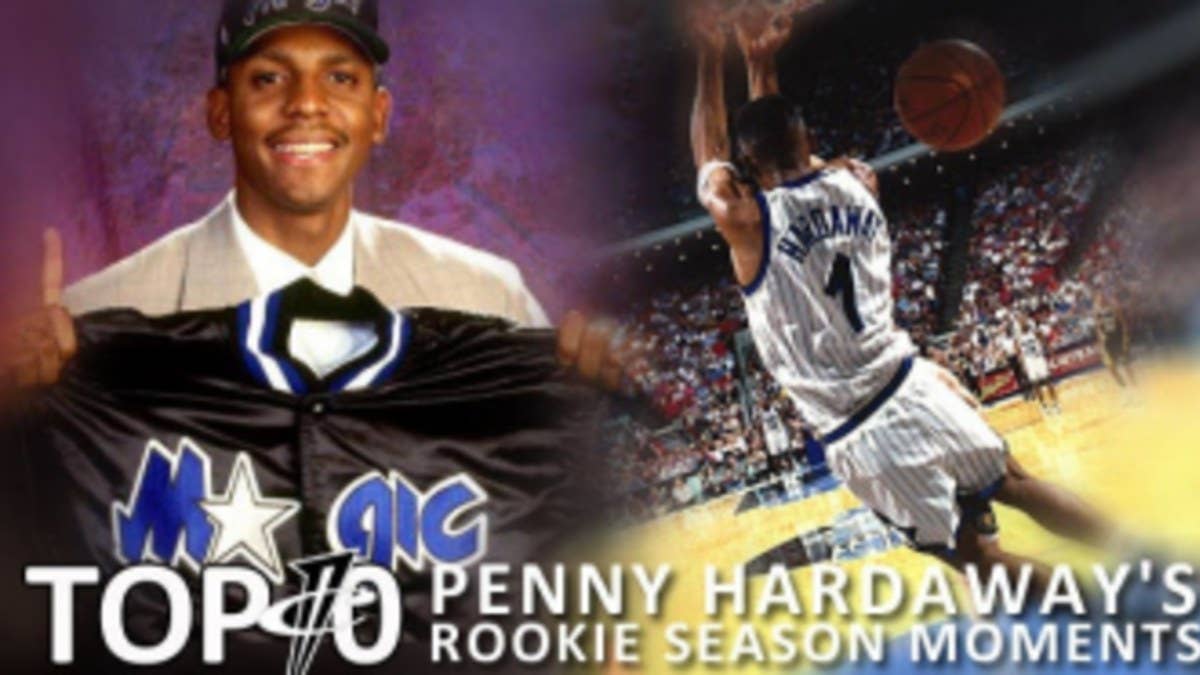 In anticipation of the Nike Zoom Rookie LWP launch, we'll take a look back at Penny's first season with the Orlando Magic.
