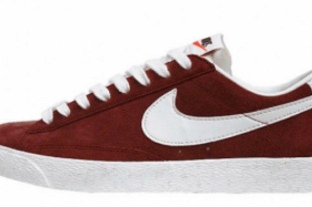 low nike blazers red