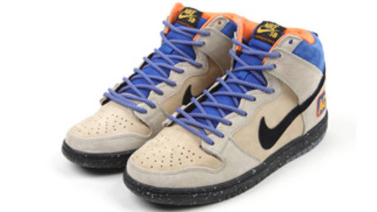 Our best look yet at this upcoming Nike SB Dunk High.