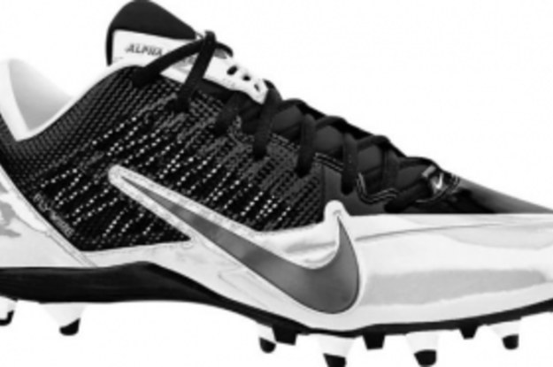 nike alpha pro td all white