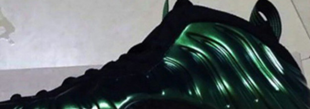 Metallic sales green foamposites