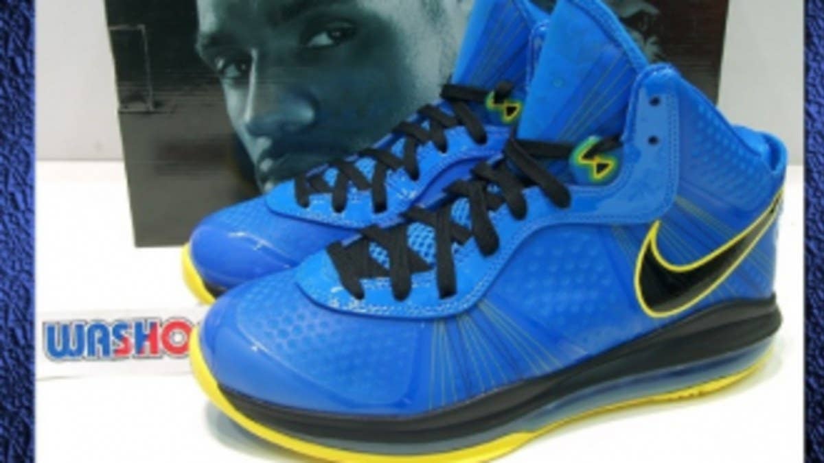 Another look at the LeBron 8 V/2 inspired by a promotional poster for one of LeBron's favorite television shows.