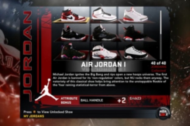 Unlockable Air Jordans in NBA 2K11 | Complex