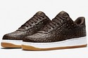 Alligator skin cheap air force ones