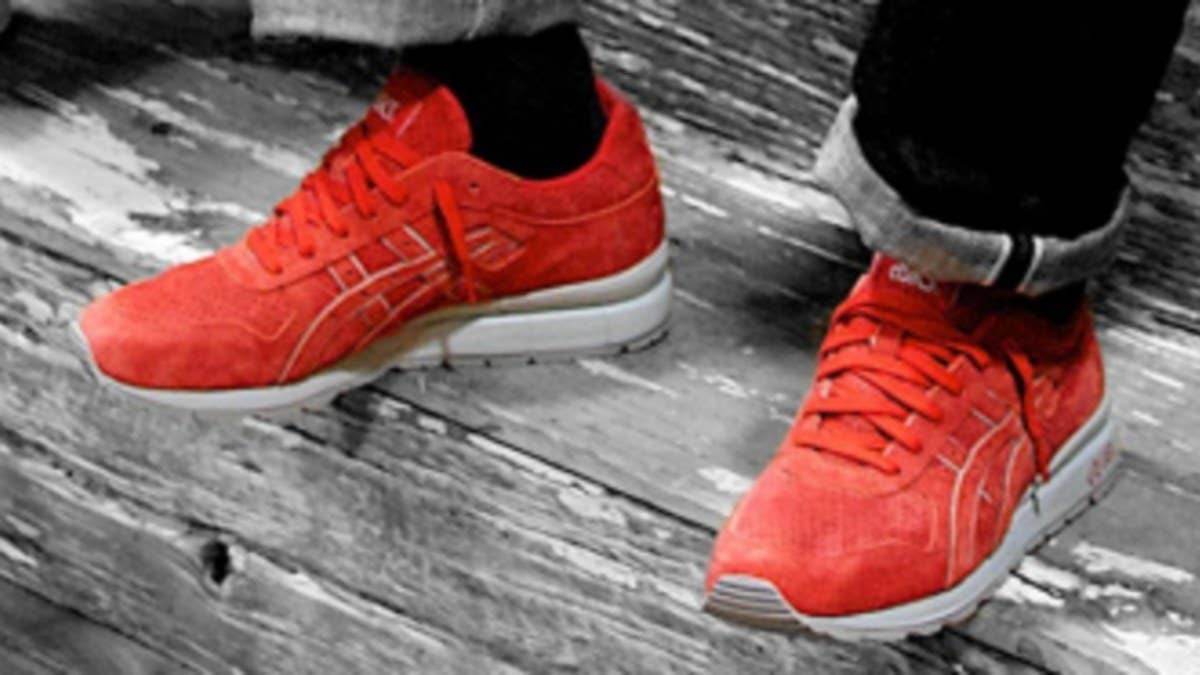 A new Ronnie Fieg-designed ASICS GT-II thought to be the follow-up to his 2010 "Super Red" GEL-Lyte III release.