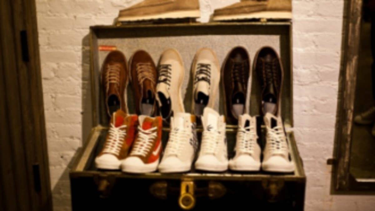 A preview of the Taka Hayashi x Vans Vault Spring/Summer 2013 line from the designers recent trunk show in New York.