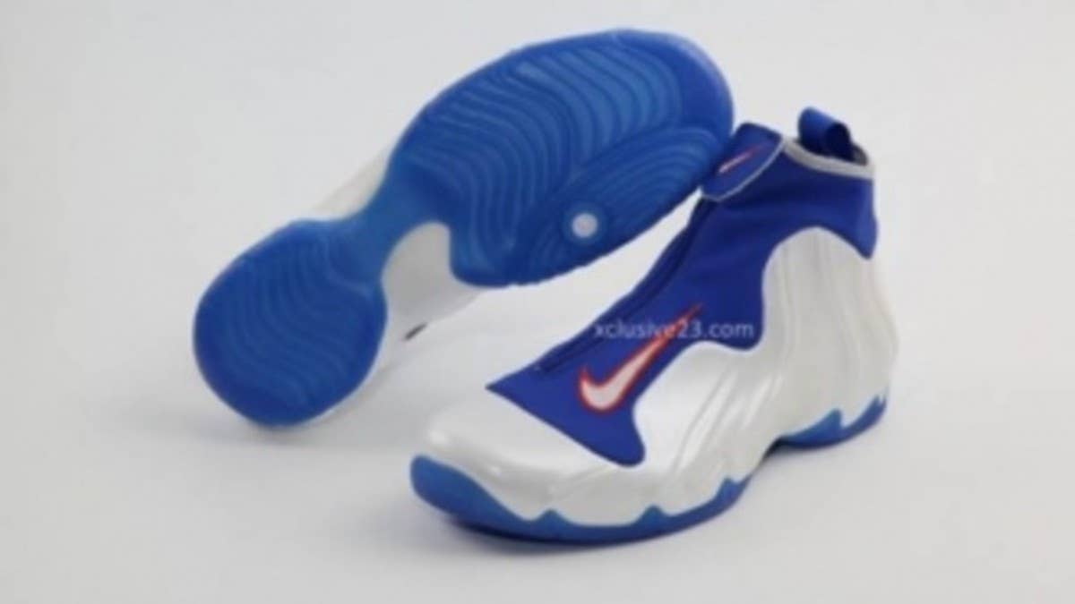We're hit with new images showcasing the upcoming New York Knicks-inspired Air Flightposite I by Nike Sportswear.