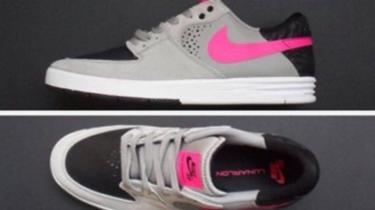 Nike Skateboarding appears to also be releasing this fresh new pink-accented Paul Rodriguez 7 later this year.