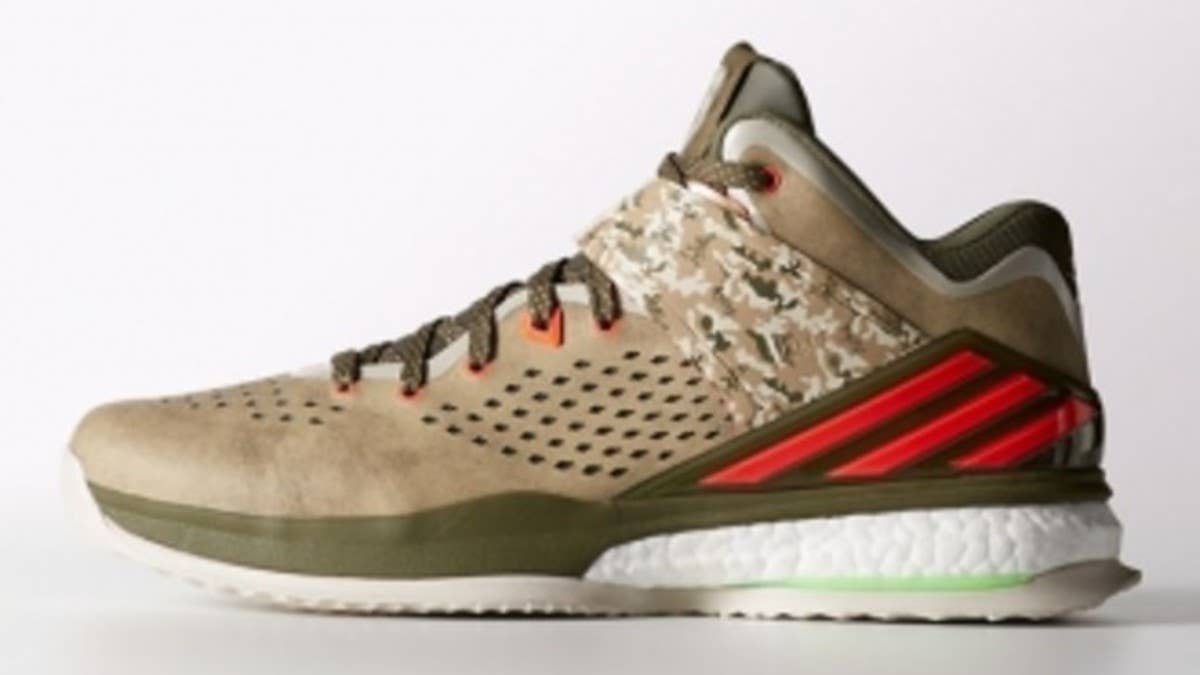 Robert Griffin III's support for the men and women of America's Armed Forces continues with this 'Camo' colorway of his adidas Boost Trainer.