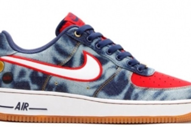 Nike air force 1 acid wash 2025 denim for sale