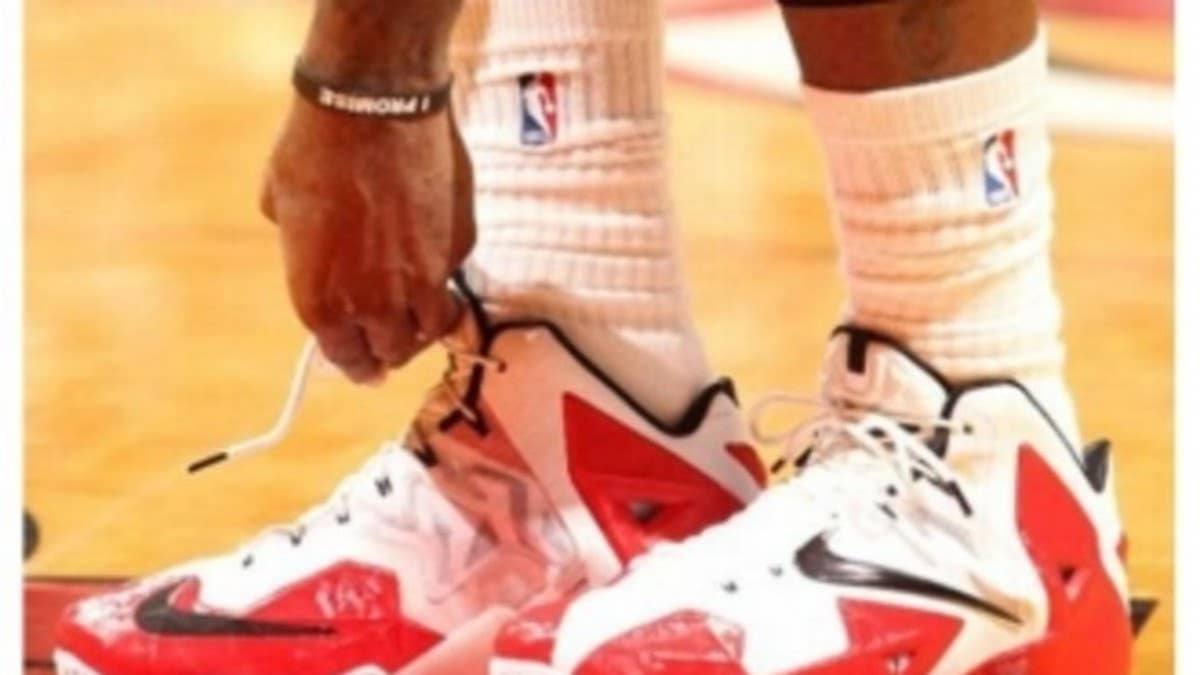 LeBron just didn't like wearing the LeBron XI this year, and one of his fans writes about the experience of watching it all.