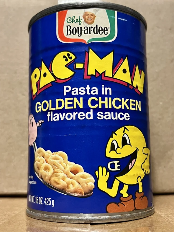 Pac-Man Chef Boyardee