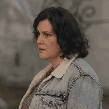 woman rolling her eyes