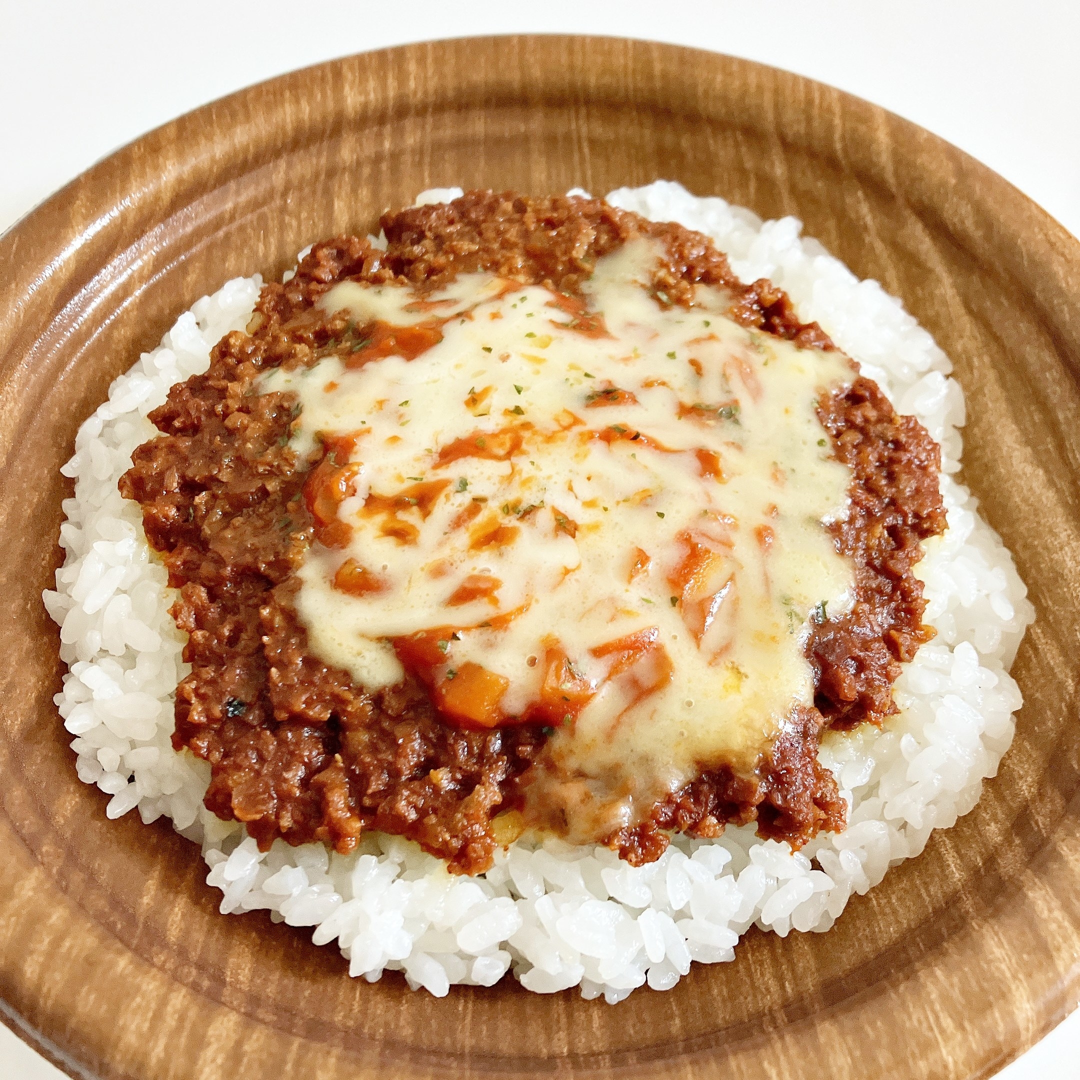 ミニストップのおすすめお弁当「タコライス風プレート」