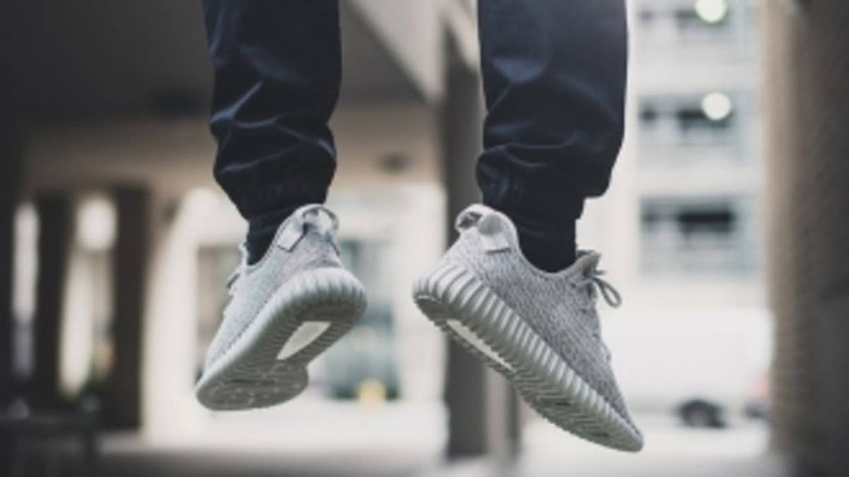 The latest adidas Yeezy 350 Boost colorway takes the top spot.