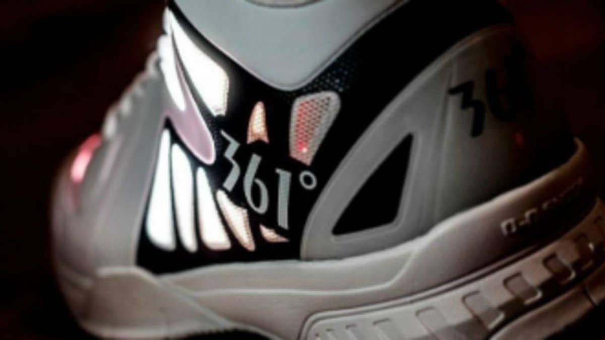 Another colorway of the 361° shoe Kevin Love wore in the Olympics.