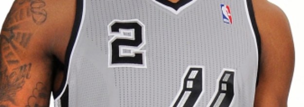 Spurs Release Alternate Uniform: Grey/Silver with Secondary Logo