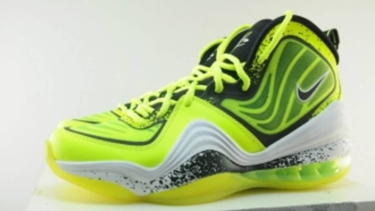 Following yesterday's look, we bring you another shot of the "Volt" Air Penny V for those still on the fence about the upcoming NSW release.