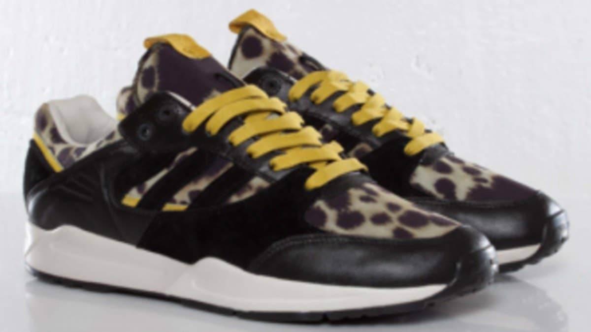 Water Color Animal Print" Tech Super is now available at select adidas Consortium retailers.