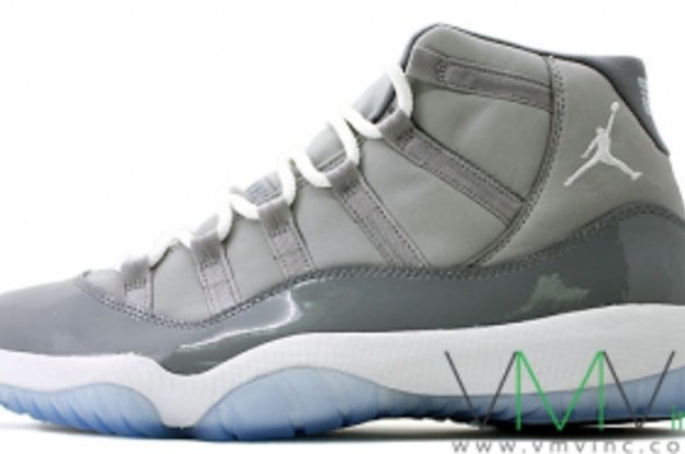 grey retro jordan 11