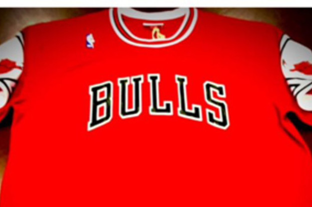 Mitchell & Ness Chicago Bulls '87-88 Shooting Shirt | Complex