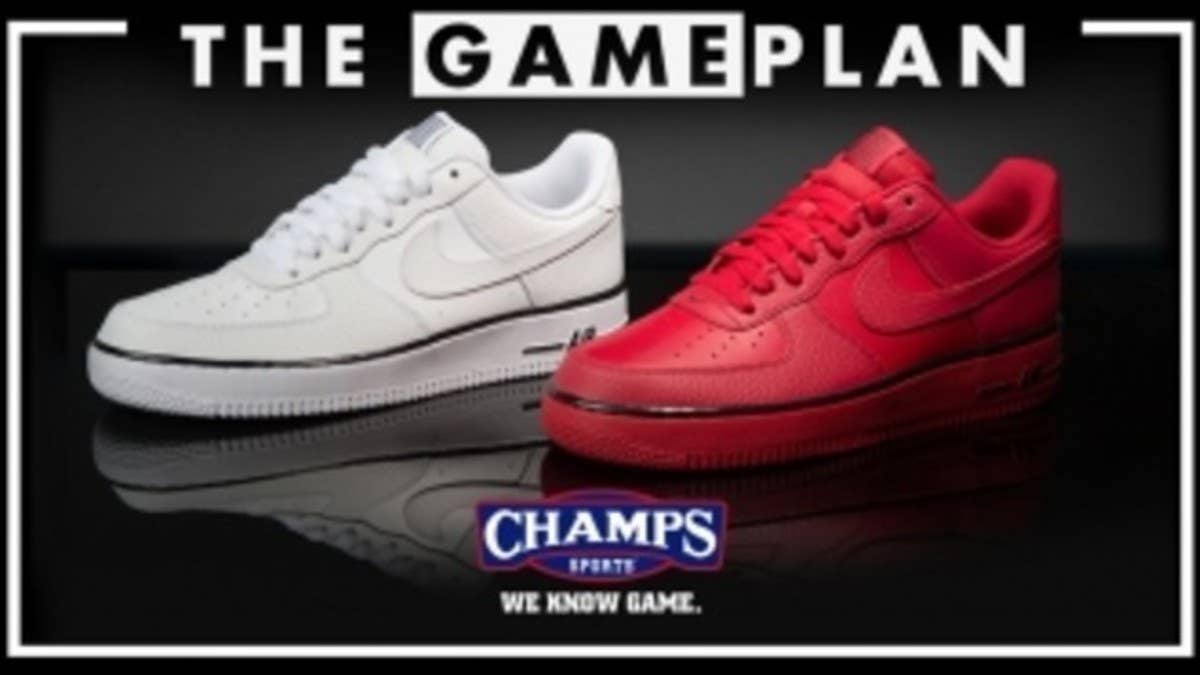 Champs has a new Game Plan for the Air Force 1.
