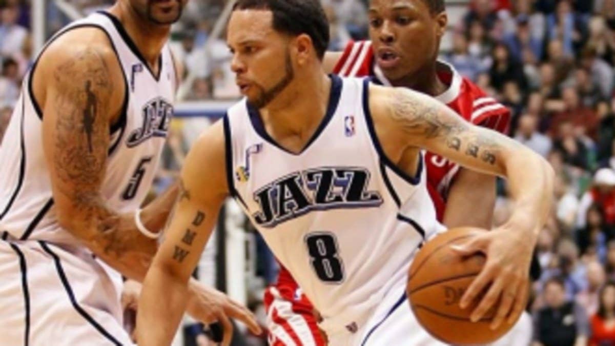 In a move that caught everybody off guard, it appears that Utah has sent their franchise player to the New Jersey Nets.
