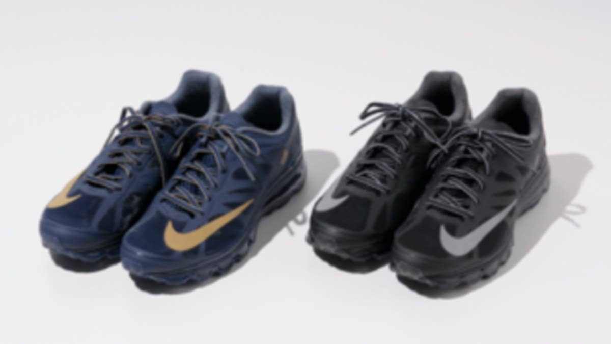 Hirofumi Kiyonaga's F.C.R.B. line unveiled its newest Nike footwear collaboration this week, featuring two fantastic colorways of the Air Max+ 2012.