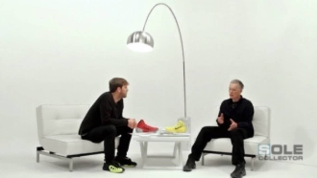 In Episode 2 of our new original interview series, renowned Nike designer Peter Fogg discusses the early path of his career in the footwear industry.