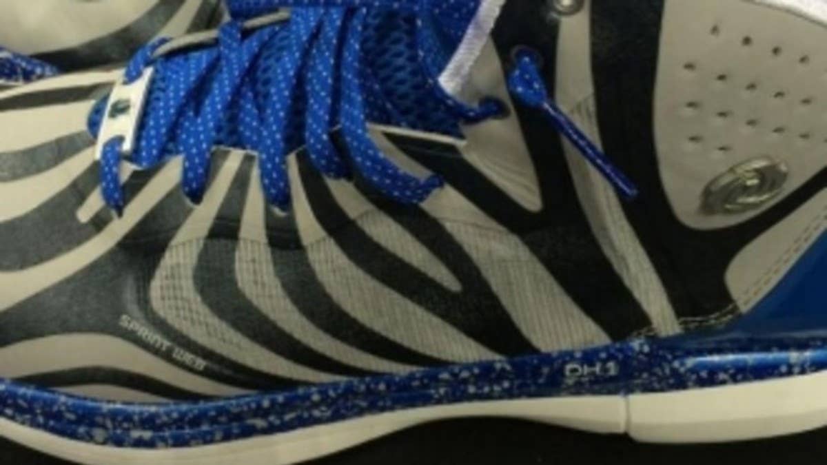 Soon, you'll see Dallas Mavericks guard Devin Harris take the court in his own colorway of the adidas D Rose 4.5.