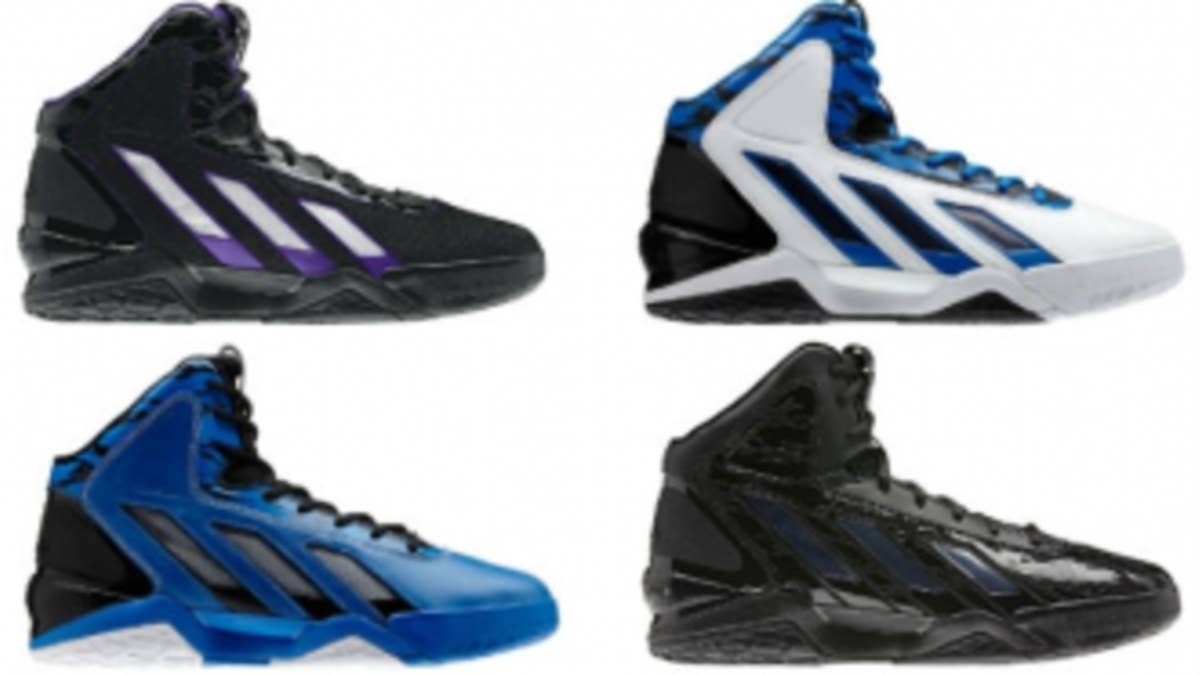 After a little confusion over what adidas would be doing with the adiPower Howard 3 release this season, the brand has finally made Dwight Howard's new signature model available in both "Lakers" and "Magic" colorways.