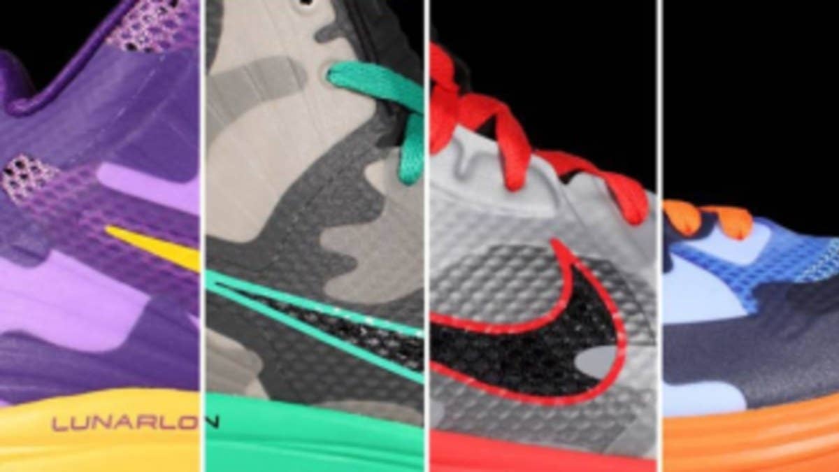 While these new colorways of the Nike Lunar Hypergamer don't bear any official team markings, they're linked to popular franchises established in Boston, New York City, Chicago and Los Angeles.