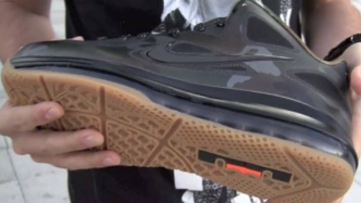 Another unreleased Nike LeBron 9 Low has surfaced, this pair featuring a full camouflage-printed Hyperfuse upper.