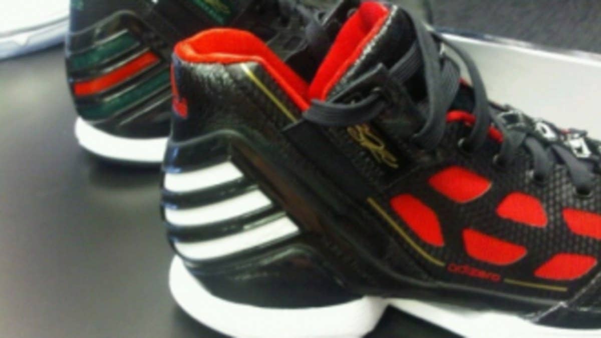 The first image of Derrick Rose's next adidas signature shoe surfaces online.