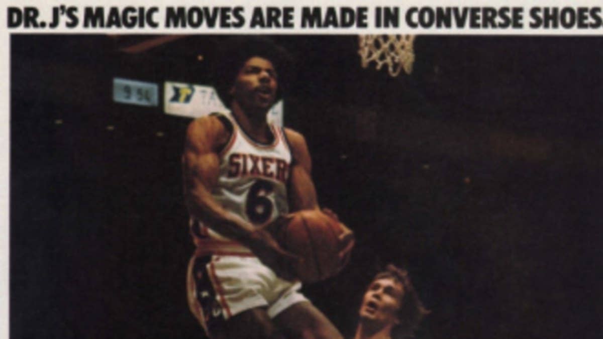 Celebrating Dr. J's 63rd Birthday, a look back at this classic ad from Converse.