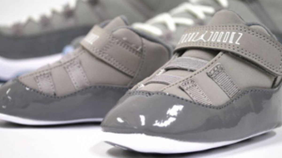 The little ones are not to be forgotten when you scoop your "Cool Greys" next week.