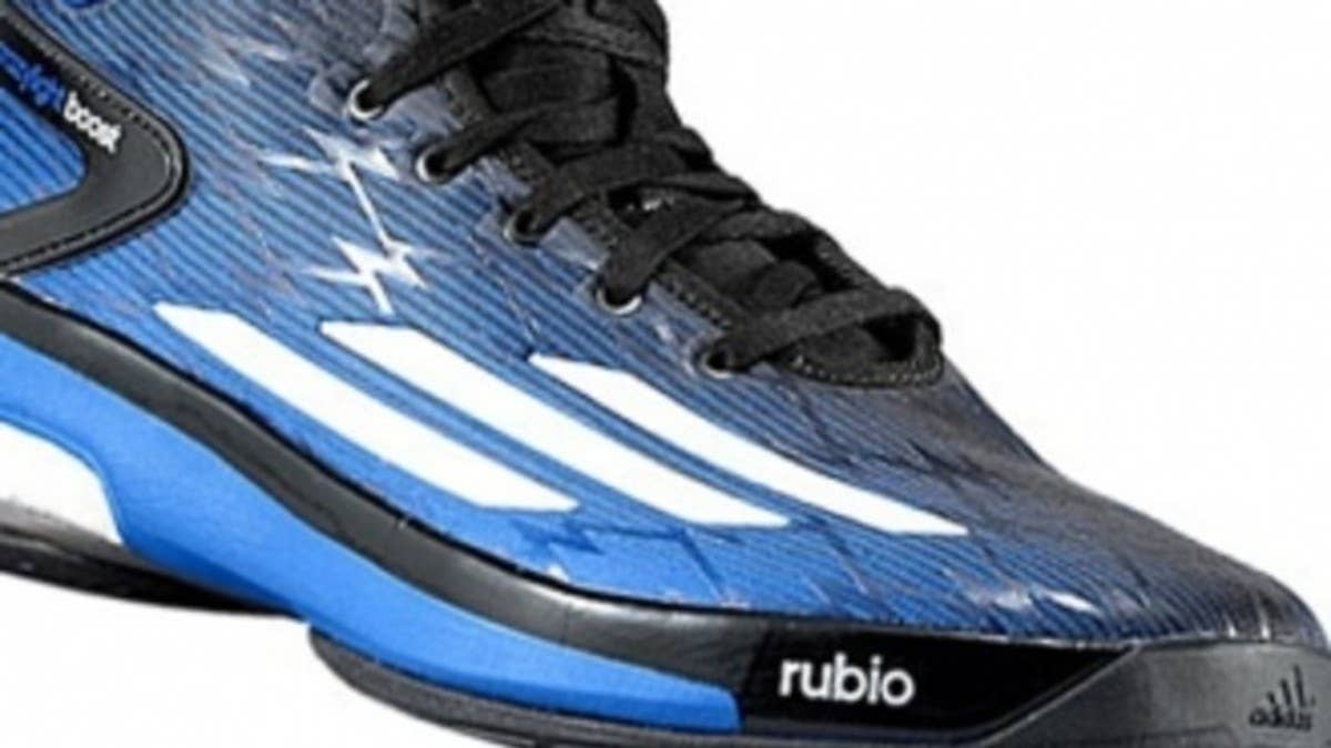 Like Dame Lillard, Ricky Rubio will have his own colorway of the adidas Crazylight Boost next season.